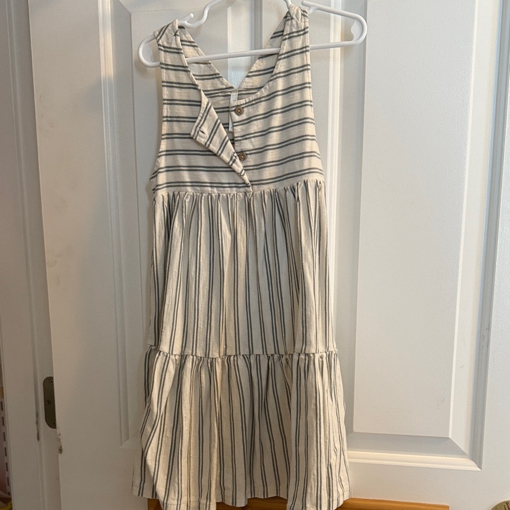 Rylee cru striped dress 6-7